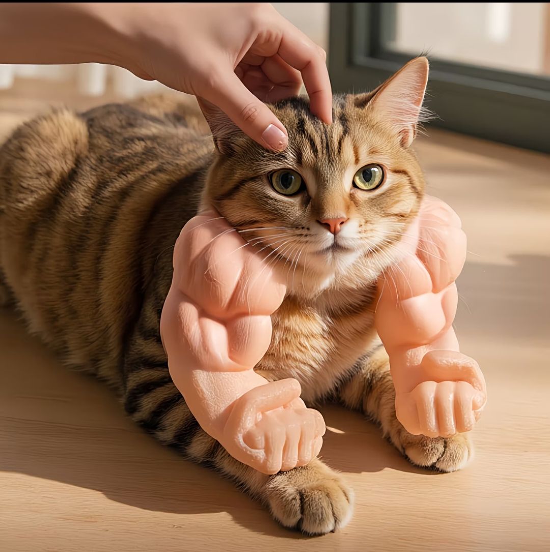 Little Hulk Funny Pet Muscle Arm Toy